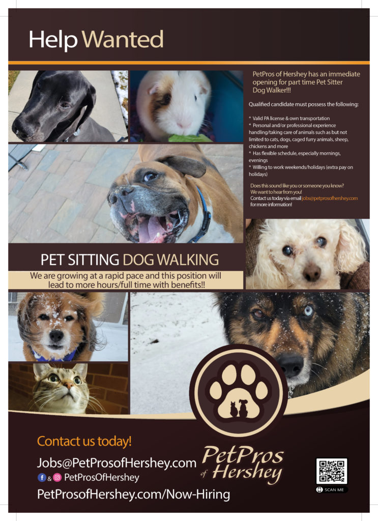 help-wanted-ad2 PetPros of Hershey are now hiring!!!